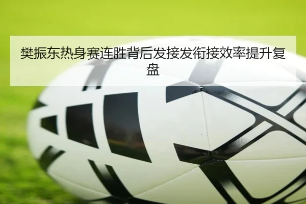樊振东热身赛连胜背后发接发衔接效率提升复盘